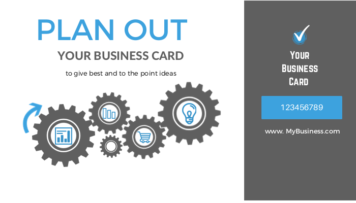 DesignBold business card design