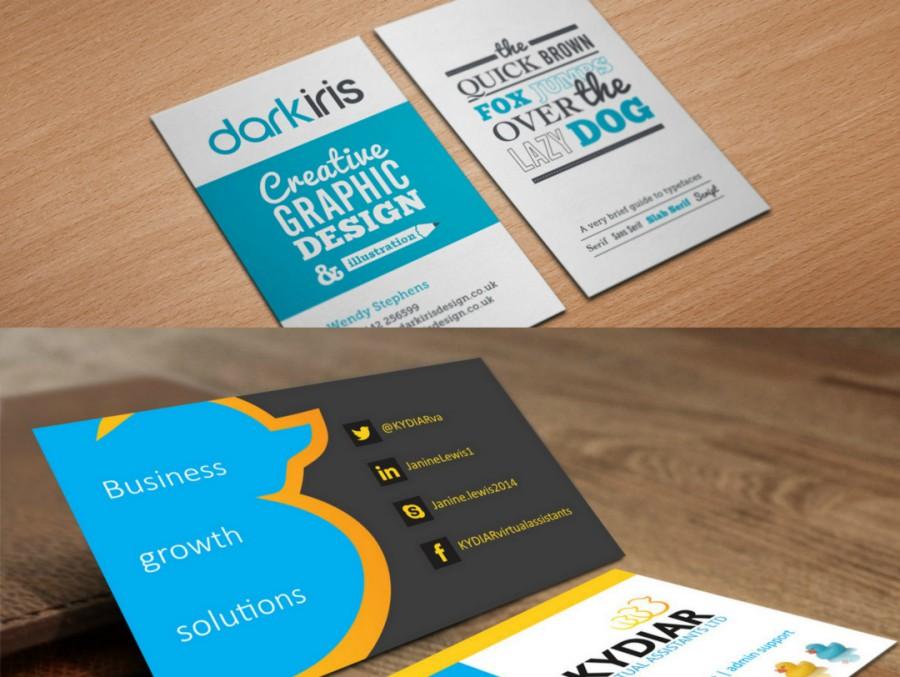 DesignBold business card design